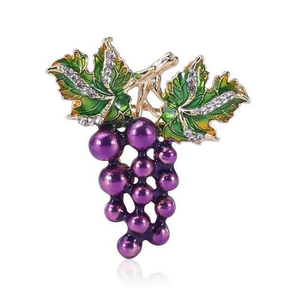 pins, brooches manufacturers selling han edition of the fashion brooch alloy drip fruit grape accessories, Gray
pins, brooches manufacturers selling han edition of the fashion brooch alloy drip fruit grape accessories, Gray