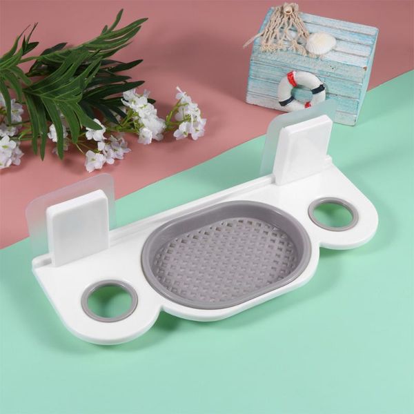 soap dishes wall mounted dish with hand sanitizer holder hanging rack shampoo shelf for bathroom (white+blue)
soap dishes wall mounted dish with hand sanitizer holder hanging rack shampoo shelf for bathroom (white+blue)