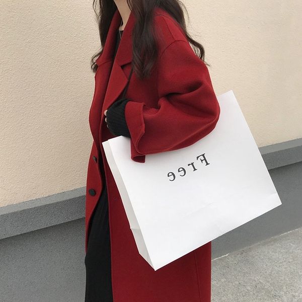2021 wool new korean version medium and long cashmere knee coat hepburn women's red wool autumn, Black
2021 wool new korean version medium and long cashmere knee coat hepburn women's red wool autumn, Black