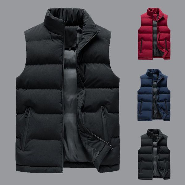 men's vests mens vest jacket men autumn warm sleeveless jackets male winter casual waistcoat plus size veste homme brand clothing, Black;white
men's vests mens vest jacket men autumn warm sleeveless jackets male winter casual waistcoat plus size veste homme brand clothing, Black;white