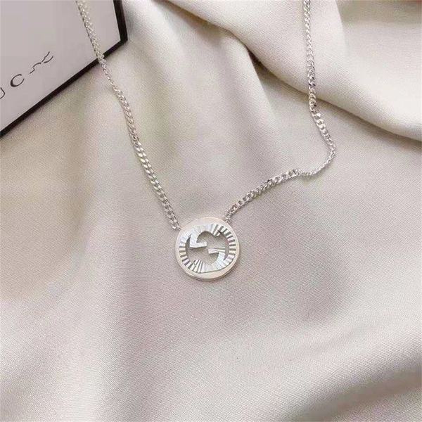 925 silver carving pattern pendant couple necklace cool wind sweater chain exclusive design jewel
925 silver carving pattern pendant couple necklace cool wind sweater chain exclusive design jewel