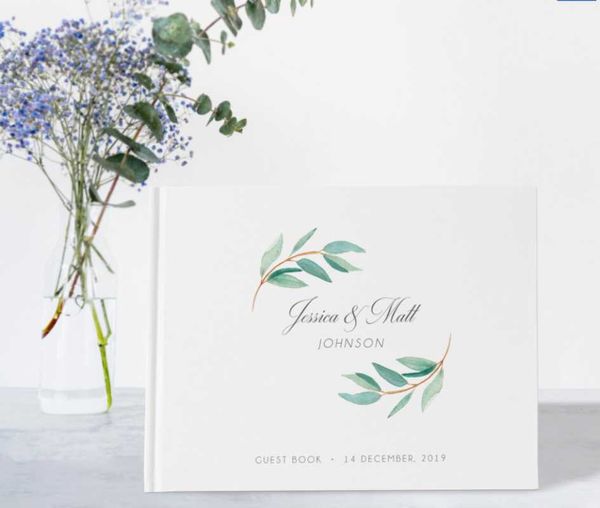 custom greenery wedding guest books eucalyptus journal, square bridal shower book color choices available foil hardcover other event & party
custom greenery wedding guest books eucalyptus journal, square bridal shower book color choices available foil hardcover other event & party