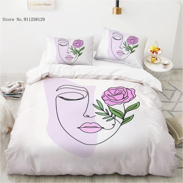 bedding sets 2/3 pieces women lines duvet cover beautiful flowers aesthetics set for bedroom bed quilt home textile bedspread
bedding sets 2/3 pieces women lines duvet cover beautiful flowers aesthetics set for bedroom bed quilt home textile bedspread