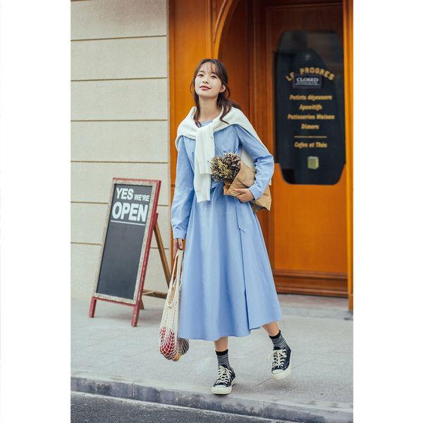 dress autumn winter causal basic style women butterfly waist knot a line dress bwt4, Black;gray
dress autumn winter causal basic style women butterfly waist knot a line dress bwt4, Black;gray