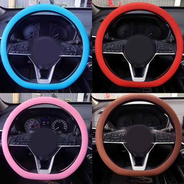 steering wheel covers 32-40cm universal elastic anti-slip soft silicone car case cover
steering wheel covers 32-40cm universal elastic anti-slip soft silicone car case cover