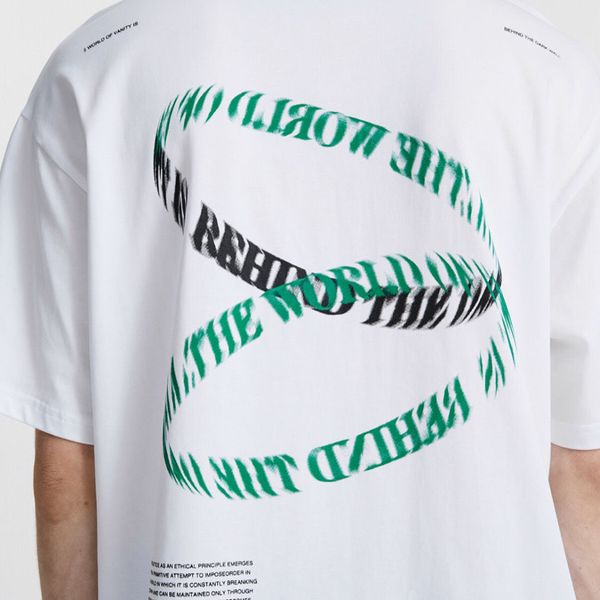 men's and women's summer 100% cotton high street double ring fuzzy printing embroidered logo letters loose short-sleeved round nec, White;black
men's and women's summer 100% cotton high street double ring fuzzy printing embroidered logo letters loose short-sleeved round nec, White;black