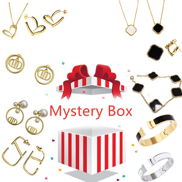 mystery box jewelry surprise box designer earrings necklace bracelet luxury random send value jewelry hgj, Golden;silver
mystery box jewelry surprise box designer earrings necklace bracelet luxury random send value jewelry hgj, Golden;silver