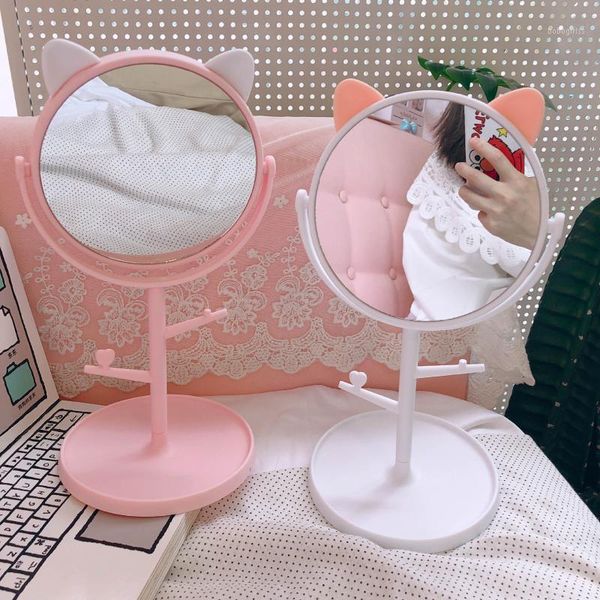 makeup mirror cosmetic mirrors round shape deskvanity double sided backlit table beauty small1 
makeup mirror cosmetic mirrors round shape deskvanity double sided backlit table beauty small1