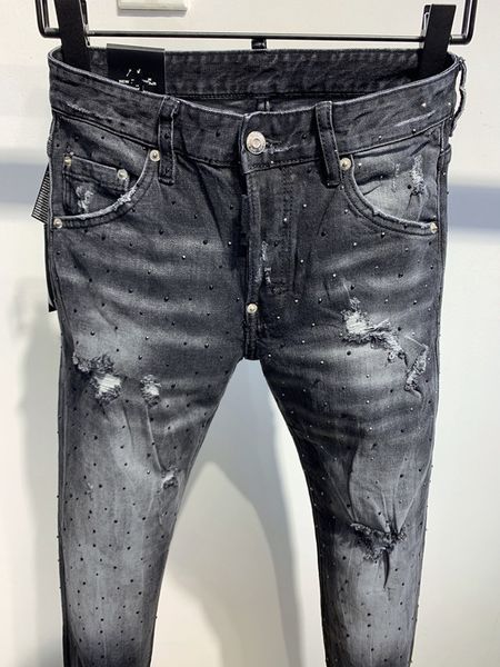2020 new men's jeans distressed ripped locomotive jeans slim-fit locomotive locomotive denim jeans 2021 fashion pants, Blue
2020 new men's jeans distressed ripped locomotive jeans slim-fit locomotive locomotive denim jeans 2021 fashion pants, Blue
