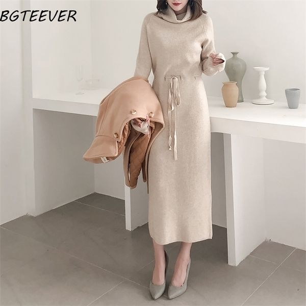 winter thicken turtleneck sweater women lace up knitted long dress female knitwear soft vestidos 2021 high quality, Black;gray
winter thicken turtleneck sweater women lace up knitted long dress female knitwear soft vestidos 2021 high quality, Black;gray