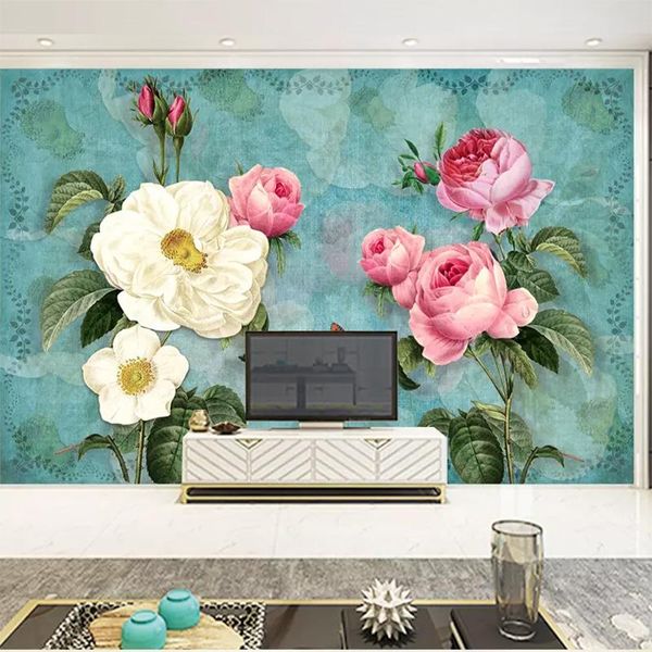 wallpapers custom wall cloth european style oil painting rose flower mural wallpaper living room bedroom decoration papel de parede 3d
wallpapers custom wall cloth european style oil painting rose flower mural wallpaper living room bedroom decoration papel de parede 3d