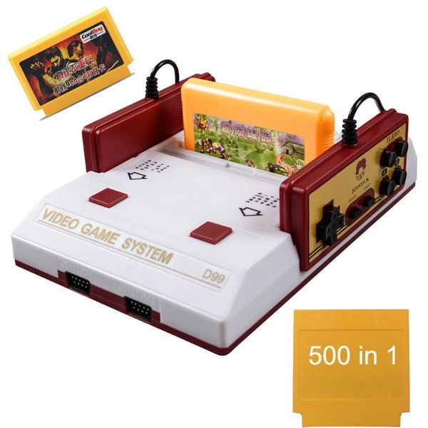 portable game players d99 classic family tv video games consoles player with 400 in 1+ 500 1 cards
portable game players d99 classic family tv video games consoles player with 400 in 1+ 500 1 cards