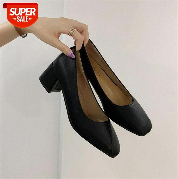 thick-heeled single shoes women square toe solid color work shallow mouth korean daily #z15h, Black
thick-heeled single shoes women square toe solid color work shallow mouth korean daily #z15h, Black