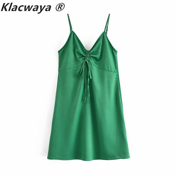woman za summer silk satin textured bow ornament green underwear style short suspender dress 210521, Black;gray
woman za summer silk satin textured bow ornament green underwear style short suspender dress 210521, Black;gray