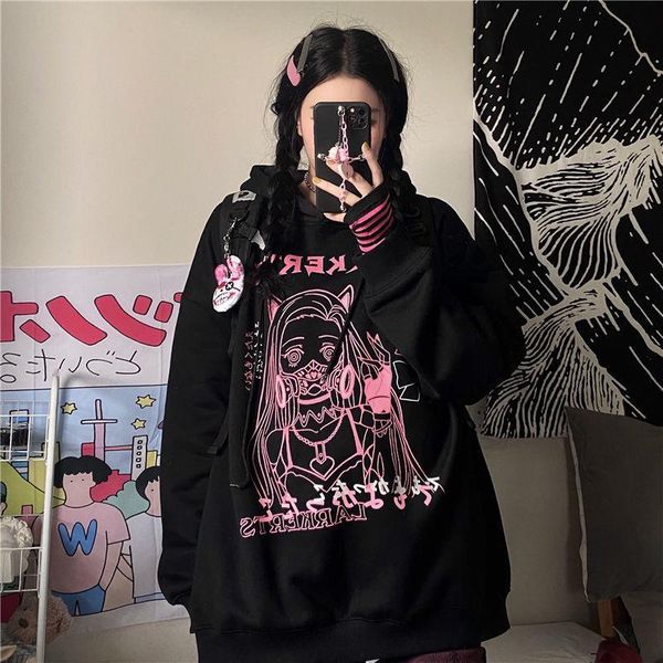 women's hoodies & sweatshirts loose female lady sweatshirt spring long sleeve pink cartoon fashion hoodie japan girl streetwear black
women's hoodies & sweatshirts loose female lady sweatshirt spring long sleeve pink cartoon fashion hoodie japan girl streetwear black