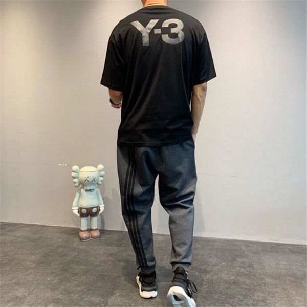 men's and women's short-sleeved t-shirts y-3 couple printing letters pure cotton short-sleeved tees casual round neck, White;black
men's and women's short-sleeved t-shirts y-3 couple printing letters pure cotton short-sleeved tees casual round neck, White;black