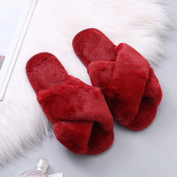 ladies winter home house slippers faux fur warm fluffy shoes woman slip on flats cute red pink slides furry plush slippers girls h0827, Black
ladies winter home house slippers faux fur warm fluffy shoes woman slip on flats cute red pink slides furry plush slippers girls h0827, Black