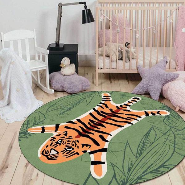 carpets tiger round carpet for living room kids modern large animal printed bedroom area rugs anti slip computer chair floor mat
carpets tiger round carpet for living room kids modern large animal printed bedroom area rugs anti slip computer chair floor mat
