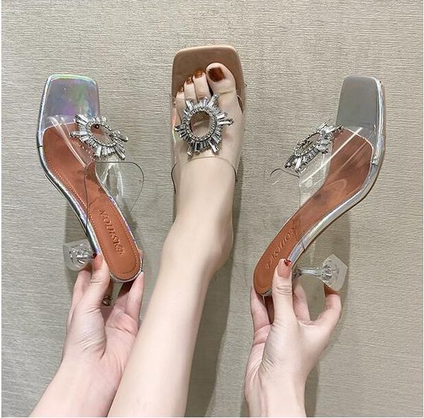 slippers km-roya fashion sunflower women slipper summer outdoor sandal crystal high heel slip on flip flop pvc clear slides, Black
slippers km-roya fashion sunflower women slipper summer outdoor sandal crystal high heel slip on flip flop pvc clear slides, Black