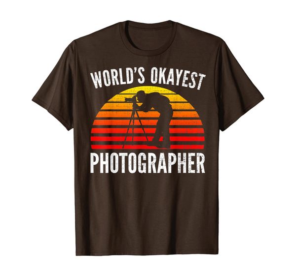 World' Okayest Photographer Funny Photography Cool Gift T-Shirt, Mainly pictures
World' Okayest Photographer Funny Photography Cool Gift T-Shirt, Mainly pictures