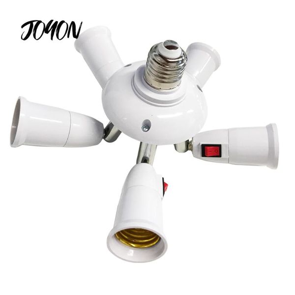 lamp holders & bases e27 bulb holder splitter 3/4/5 heads base adjustable led light adapter converter socket high quality
lamp holders & bases e27 bulb holder splitter 3/4/5 heads base adjustable led light adapter converter socket high quality
