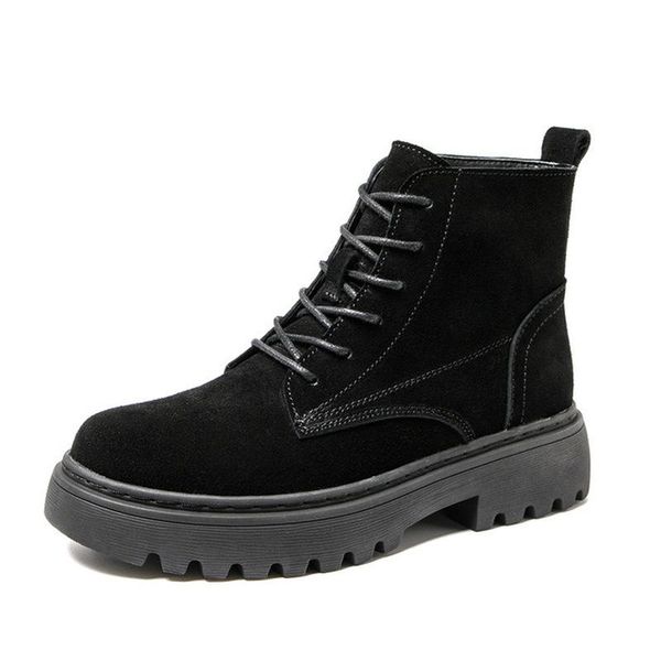 boots linling ankle suede leather women shoes flat platform short ladies fashion autumn winter snow 2021, Black
boots linling ankle suede leather women shoes flat platform short ladies fashion autumn winter snow 2021, Black