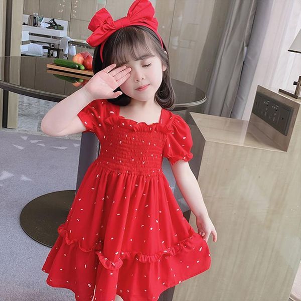 red baby girl summer dresses chiffon polka dot size 2 4 5 6 7 8 kids infant sundress for girls, Red;yellow
red baby girl summer dresses chiffon polka dot size 2 4 5 6 7 8 kids infant sundress for girls, Red;yellow
