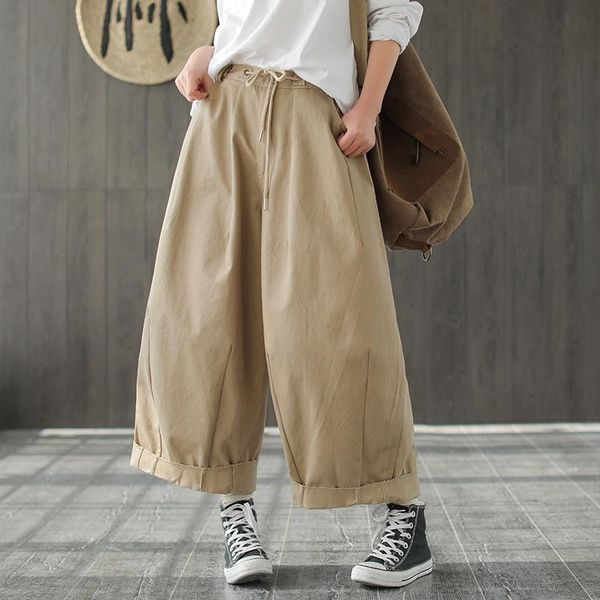 women's jeans spring retro women large size loose denim pants drawstring pocket cuffs female casual trousers 2021, Blue
women's jeans spring retro women large size loose denim pants drawstring pocket cuffs female casual trousers 2021, Blue
