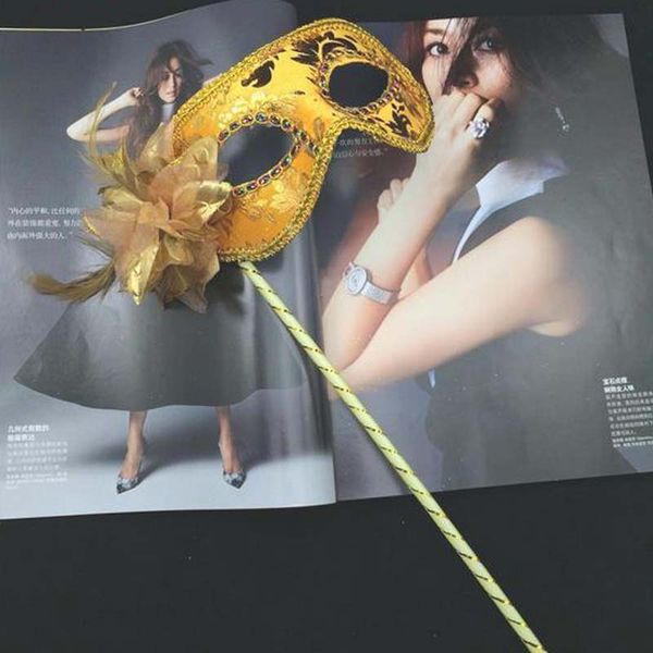 party masks gold cloth coated flower side venetian masquerade party mask on stick carnival halloween costume mix color
party masks gold cloth coated flower side venetian masquerade party mask on stick carnival halloween costume mix color