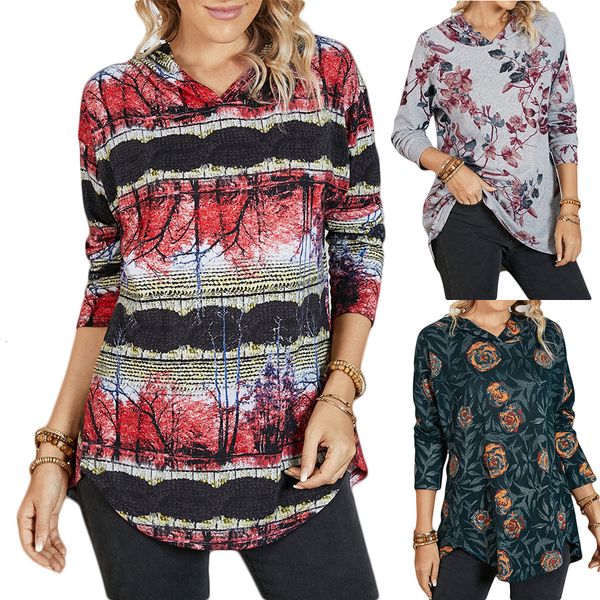 tees t-shirt 2021 autumn women's printed off shoulder long sleeve casual hooded loose t-shirt, White
tees t-shirt 2021 autumn women's printed off shoulder long sleeve casual hooded loose t-shirt, White