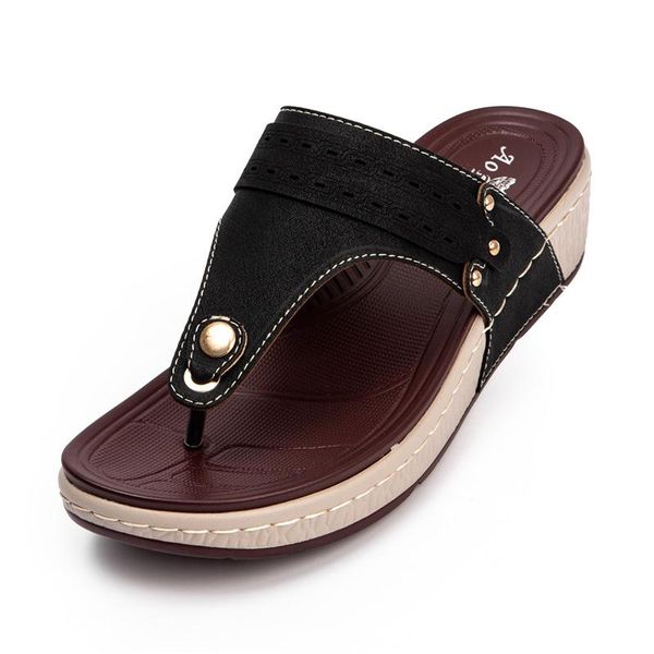 women wedges flip flop slipper platform peep toe casual ladies high heel beach slip on mules slides comfortable shoes slippers, Black
women wedges flip flop slipper platform peep toe casual ladies high heel beach slip on mules slides comfortable shoes slippers, Black