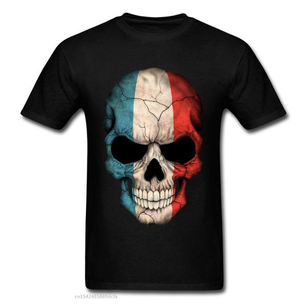 men's t-shirts broken skull vintage style black male short sleeve custom company quality tees, White;black
men's t-shirts broken skull vintage style black male short sleeve custom company quality tees, White;black