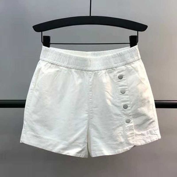 women's shorts arrival summer women elastic waist button design straight all-matched cotton asymmetry casual w105 isqe, White;black
women's shorts arrival summer women elastic waist button design straight all-matched cotton asymmetry casual w105 isqe, White;black