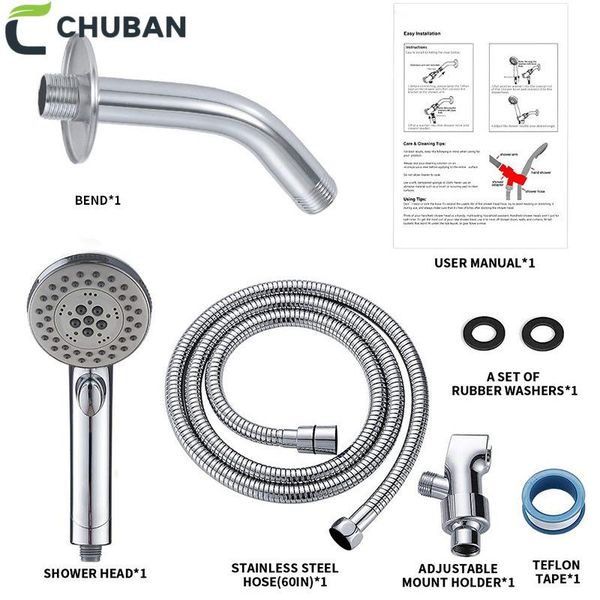 chuban new bathroom 5-function spa shower head switch set on/off button high pressure filter bath head water saving shower a188
chuban new bathroom 5-function spa shower head switch set on/off button high pressure filter bath head water saving shower a188