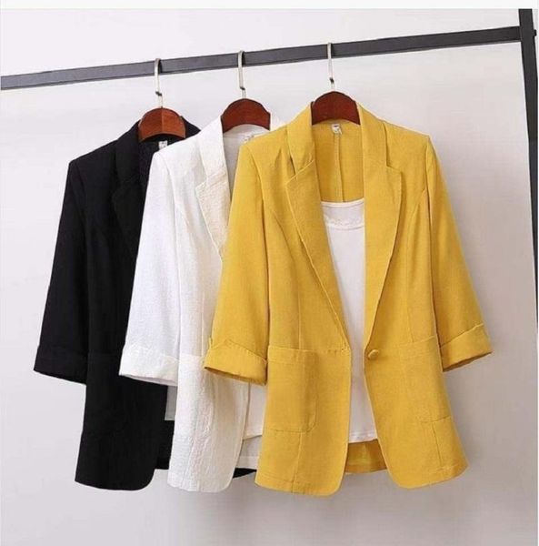 women's jackets cotton and linen long large size suit jacket loose casual fashion clothing, Black;brown
women's jackets cotton and linen long large size suit jacket loose casual fashion clothing, Black;brown