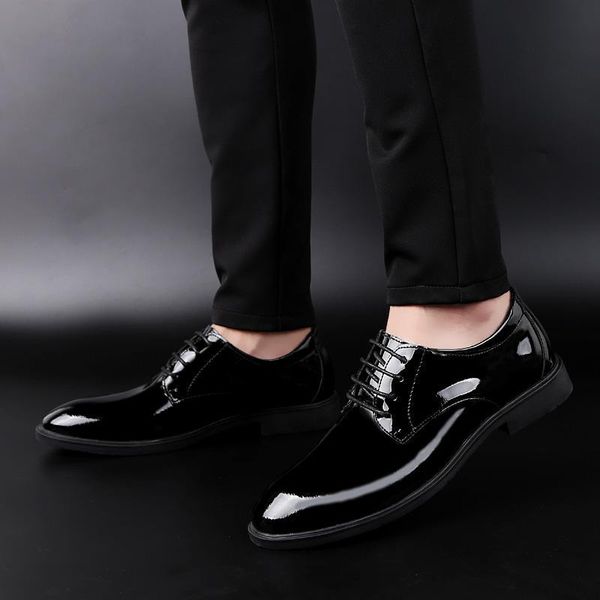 men dress wedding shoes genuine leather business stylish gentleman's lace up outdoor fahsion comfortable formal, Black
men dress wedding shoes genuine leather business stylish gentleman's lace up outdoor fahsion comfortable formal, Black