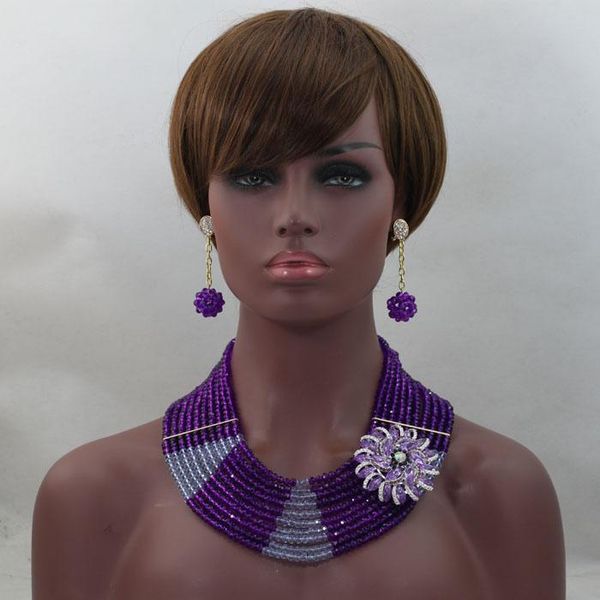 earrings & necklace marvelous nigerian wedding afican beads jewelry set 10 layers african crystal 2021 alj717, Silver
earrings & necklace marvelous nigerian wedding afican beads jewelry set 10 layers african crystal 2021 alj717, Silver