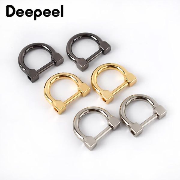 bag parts & accessories 5/10pcs 13x24mm metal d ring buckle strap clasp adjustable screw luggage connector handle hook diy hardware accessor, Black
bag parts & accessories 5/10pcs 13x24mm metal d ring buckle strap clasp adjustable screw luggage connector handle hook diy hardware accessor, Black