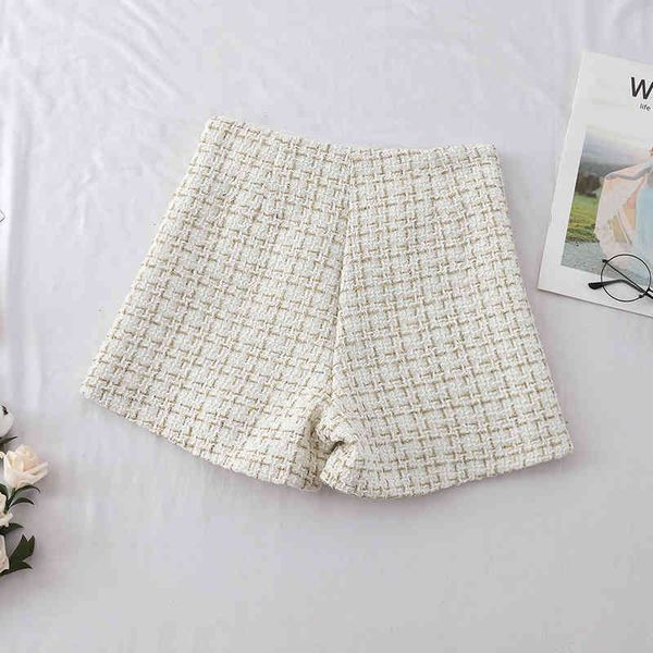 black white causal shorts women plaid women outside autumn spring double-breast braided high waist wide legs 210514, White;black
black white causal shorts women plaid women outside autumn spring double-breast braided high waist wide legs 210514, White;black