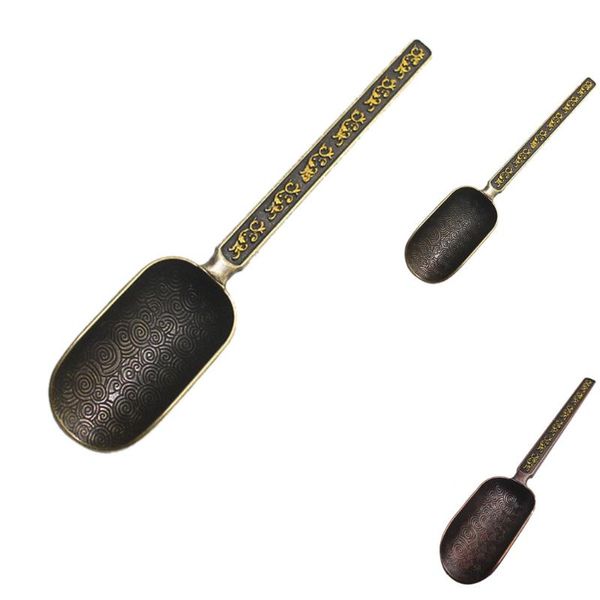 spoons 2021 chinese ancient copper tea leaves chooser holder kongfu spoon accessories
spoons 2021 chinese ancient copper tea leaves chooser holder kongfu spoon accessories