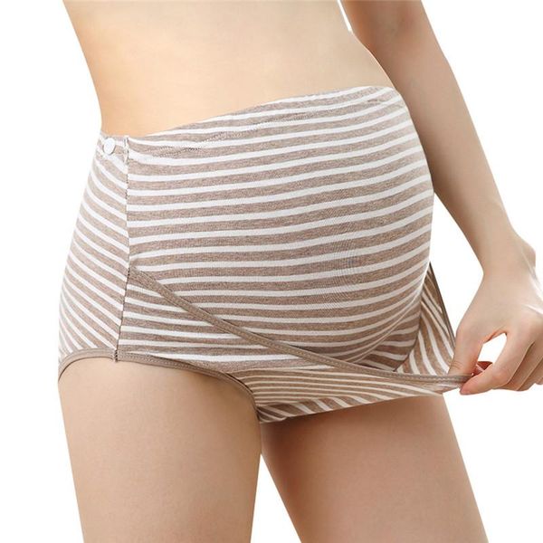 high-waist adjustable maternity short pant stripe leggings pregnant women soft cotton high waist belly support breathable bottoms, White
high-waist adjustable maternity short pant stripe leggings pregnant women soft cotton high waist belly support breathable bottoms, White