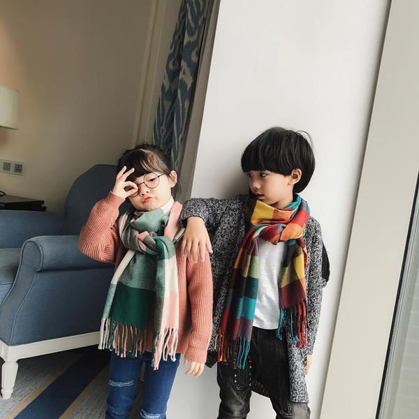 scarves & wraps 2021 fashion children plaid scarf baby kids boy girls muffler winter warm soft tassel wool cashmere, Red;brown
scarves & wraps 2021 fashion children plaid scarf baby kids boy girls muffler winter warm soft tassel wool cashmere, Red;brown