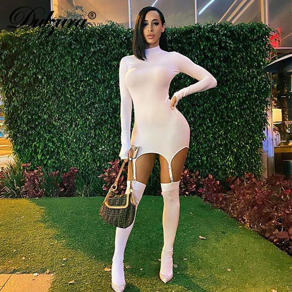 women mini dress stocking long sleeve patchwork turtleneck bodycon streetwear 2021 autumn winter clothes club solid, Black;white
women mini dress stocking long sleeve patchwork turtleneck bodycon streetwear 2021 autumn winter clothes club solid, Black;white