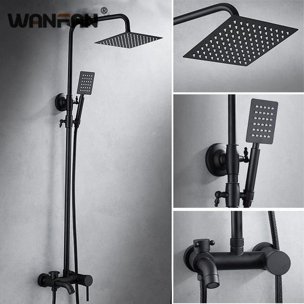 brass matte black shower set bathroom waterfall faucet wall mount rain system single handle mixer head 48500 sets
brass matte black shower set bathroom waterfall faucet wall mount rain system single handle mixer head 48500 sets