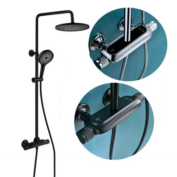 bathroom shower sets black thermostatic set faucet nozzle brass mixing valve bathtub system chrome
bathroom shower sets black thermostatic set faucet nozzle brass mixing valve bathtub system chrome
