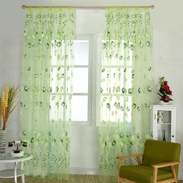 curtain & drapes tulip pattern window curtains rod type voile tulle for living room bedroom sun-shading sheer drape curtians green color
curtain & drapes tulip pattern window curtains rod type voile tulle for living room bedroom sun-shading sheer drape curtians green color
