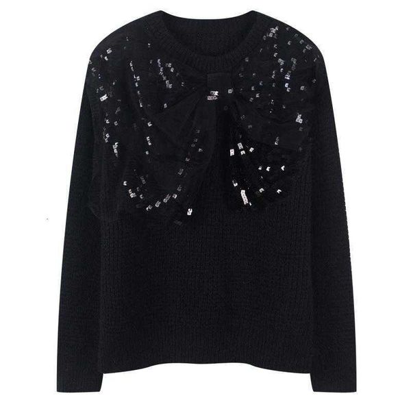 women's sweaters fall fashion patchwork beaded sequin sweater o-neck long sleeve oversized pullover ladies aho3, White;black
women's sweaters fall fashion patchwork beaded sequin sweater o-neck long sleeve oversized pullover ladies aho3, White;black