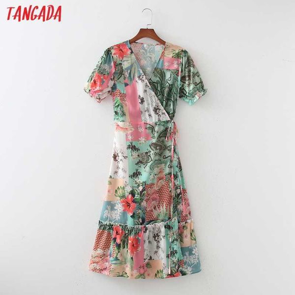 tangada summer women flowers print vintage dress short sleeve ladies midi dress vestidos 1d299 210609, Black;gray
tangada summer women flowers print vintage dress short sleeve ladies midi dress vestidos 1d299 210609, Black;gray