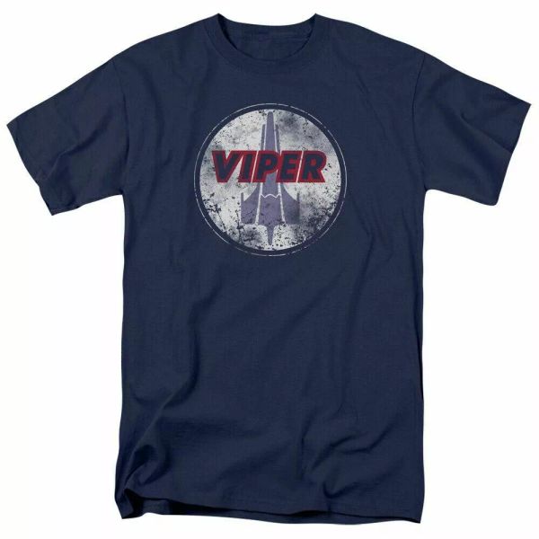 battlestar galactica war torn viper logo t shirt licensed sci-fi tv navy blue, White;black
battlestar galactica war torn viper logo t shirt licensed sci-fi tv navy blue, White;black