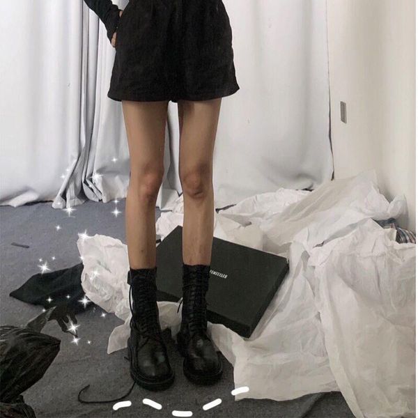 boots artificial leather thick-soled 2021 women spring and autumn single british black locomotive short
boots artificial leather thick-soled 2021 women spring and autumn single british black locomotive short